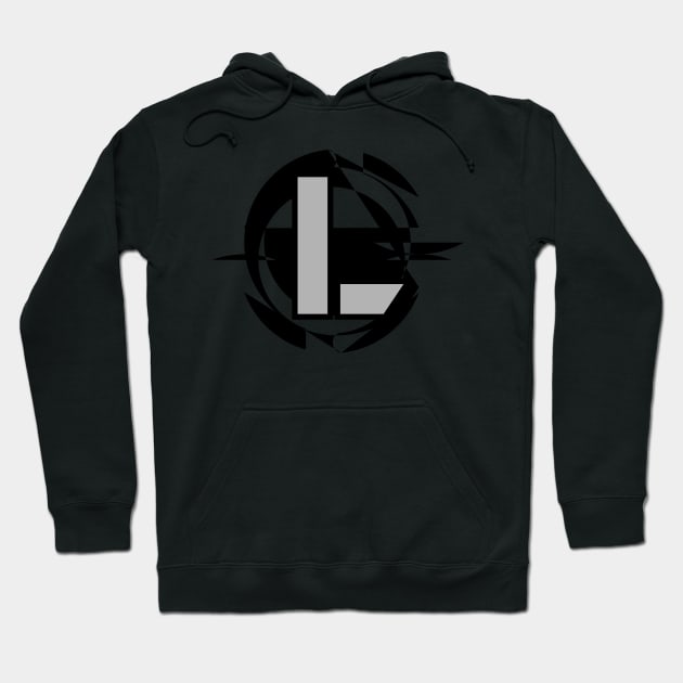 Futuristic Modern Letter L Hoodie by DepicSpirit